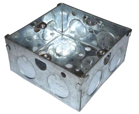 galvanised steel back boxes|1 gang back box dimensions.